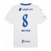 Al-Hilal Ruben Neves #8 Auswärtstrikot 2024-25 Kurzarm